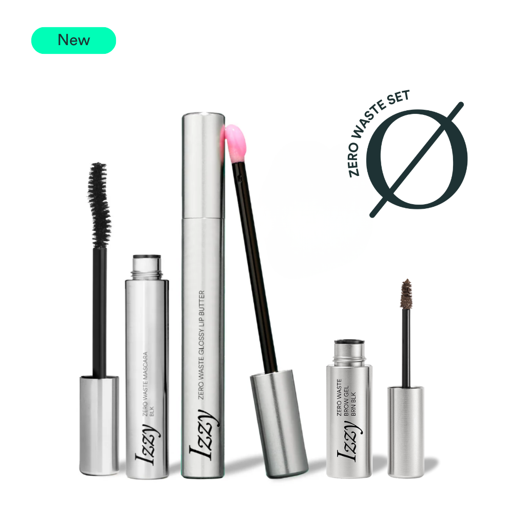 Izzy's Core Trio | Zero Waste Mascara, Brow Gel, & Lip Butter
