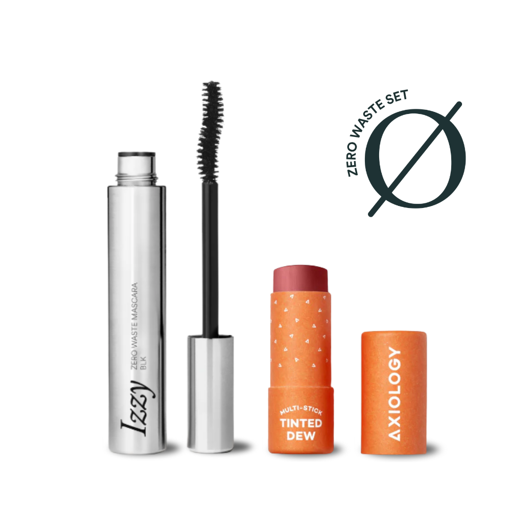 MAYUZUKI BRIGHTENING ESSENCE 30ml 2本セット The Ultimate Low Waste Duo: Axiology Tinted Dew Stick & Izzy Mascara B