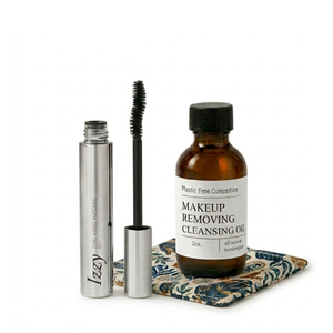 Izzy x Plastic Free Curiosities Mascara & Makeup Removing Oil Duo