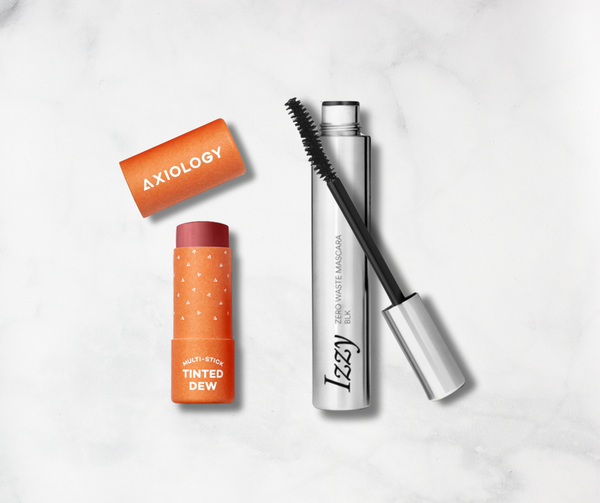 The Ultimate Zero-Waste Duo: Axiology Tinted Dew Stick & Izzy Mascara Bundle